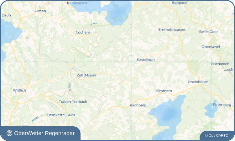 OtterWetter Regenradar-Widget Haserich