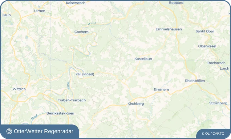 Wetter-Widget-Vorschau mit Vorhersagedaten für Haserich