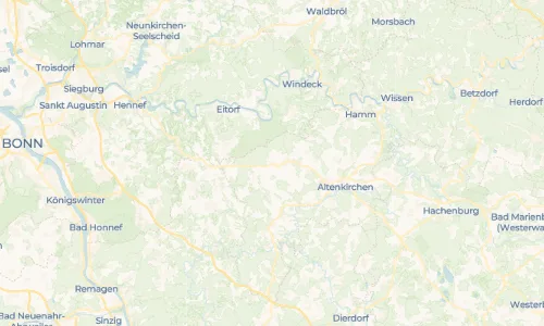 Regenradar Vorschaubild - Aktuelle Niederschläge in Hasselbach und Umgebung