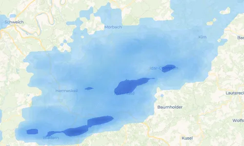 Regenradar Vorschaubild - Aktuelle Niederschläge in Hattgenstein und Umgebung
