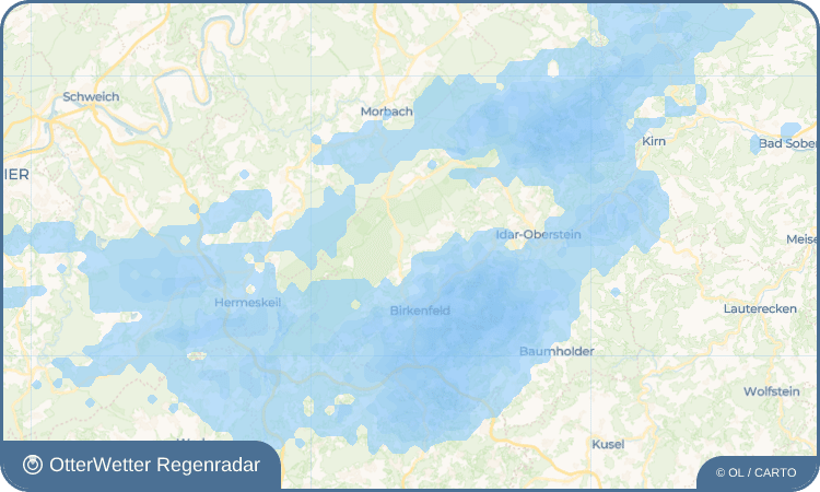 OtterWetter Regenradar-Widget Hattgenstein