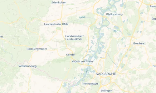 Regenradar Vorschaubild - Aktuelle Niederschläge in Hatzenbühl und Umgebung