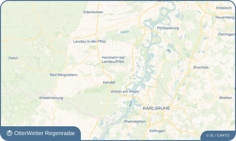 Widget-Vorschau für Hatzenbühl Wetter-Widget-Vorschau mit Vorhersagedaten für Hatzenbühl