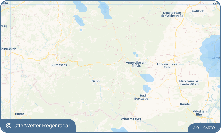 OtterWetter Regenradar-Widget Hauenstein