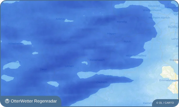 Wetter-Widget-Vorschau mit Vorhersagedaten für Hauroth
