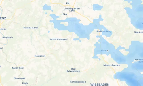 Regenradar Vorschaubild - Aktuelle Niederschläge in Hausen über Aar und Umgebung