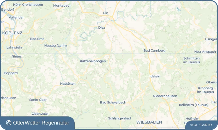 Wetter-Widget-Vorschau mit Vorhersagedaten für Hausen über Aar