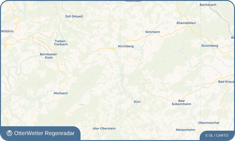 OtterWetter Regenradar-Widget Hausen