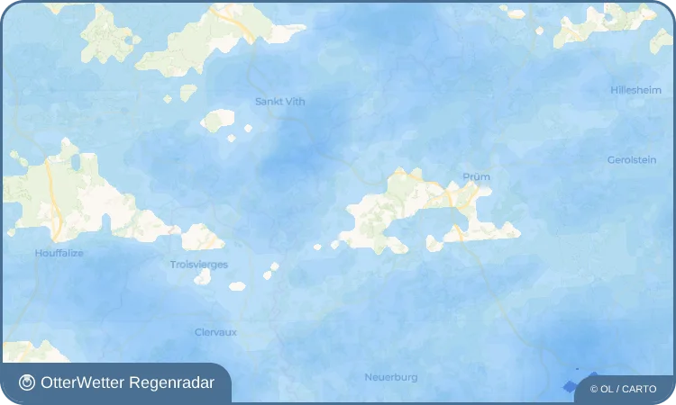 Wetter-Widget-Vorschau mit Vorhersagedaten für Heckhuscheid