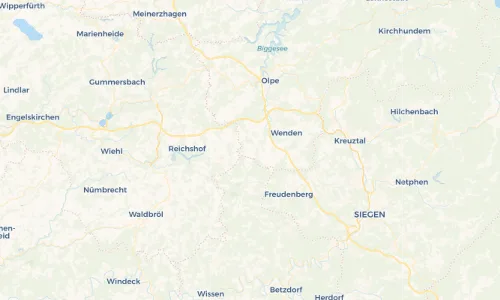 Regenradar Vorschaubild - Aktuelle Niederschläge in Heid und Umgebung