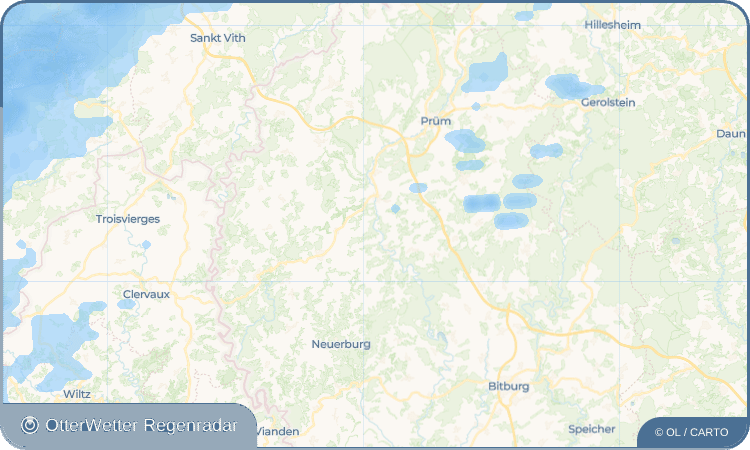 OtterWetter Regenradar-Widget Heilhausen