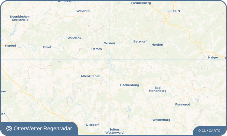 OtterWetter Regenradar-Widget Heimborn