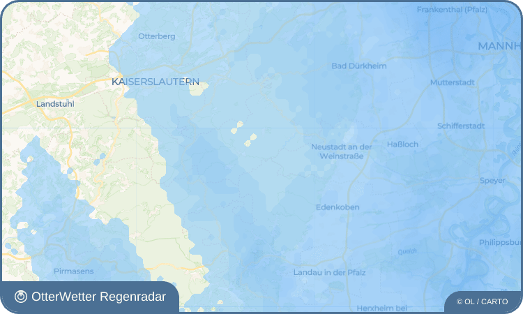 OtterWetter Regenradar-Widget Helmbach