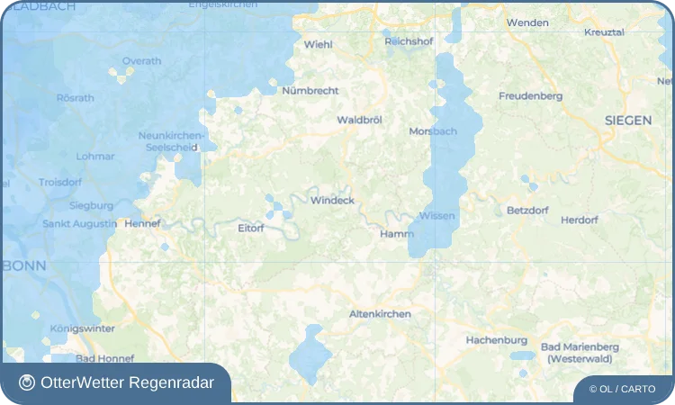 Wetter-Widget-Vorschau mit Vorhersagedaten für Helpenstell
