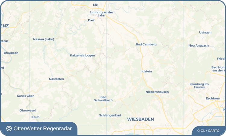 OtterWetter Regenradar-Widget Hennethal