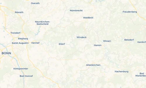 Regenradar Vorschaubild - Aktuelle Niederschläge in Herchen-Bahnhof und Umgebung