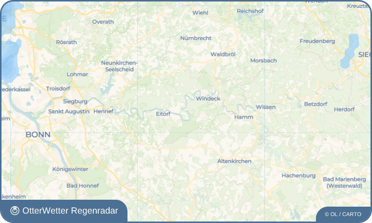 OtterWetter Regenradar-Widget Herchen-Bahnhof