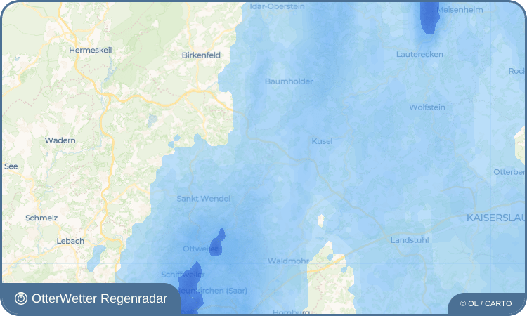 OtterWetter Regenradar-Widget Herchweiler