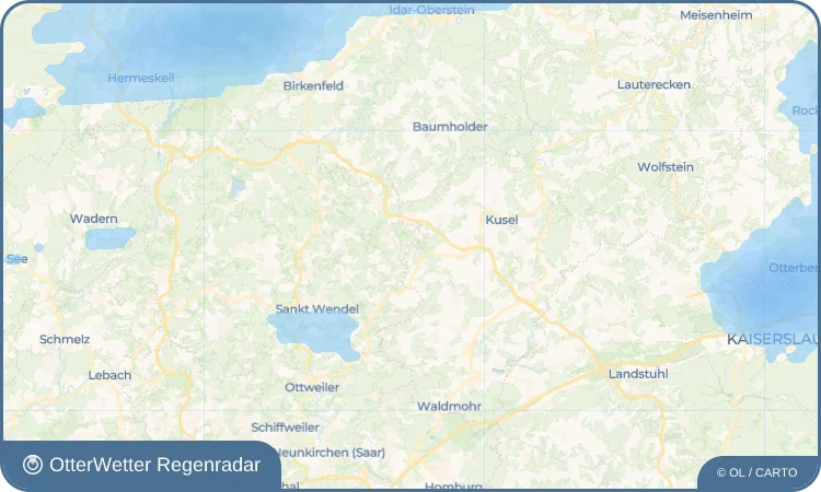 Wetter-Widget-Vorschau mit Vorhersagedaten für Herchweiler