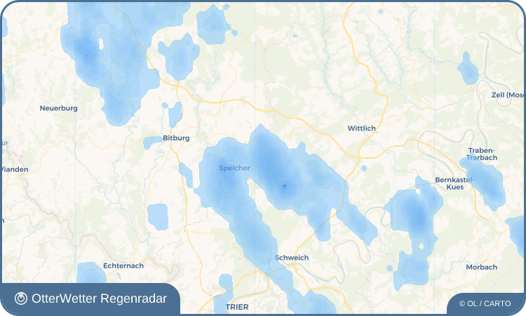 OtterWetter Regenradar-Widget Herforst