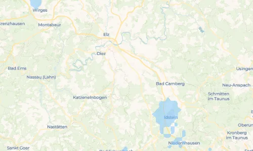 Regenradar Vorschaubild - Aktuelle Niederschläge in Heringen und Umgebung