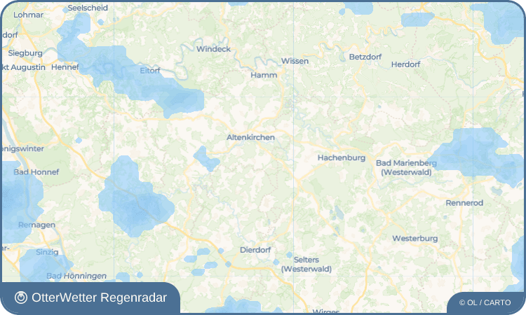 OtterWetter Regenradar-Widget Herpteroth