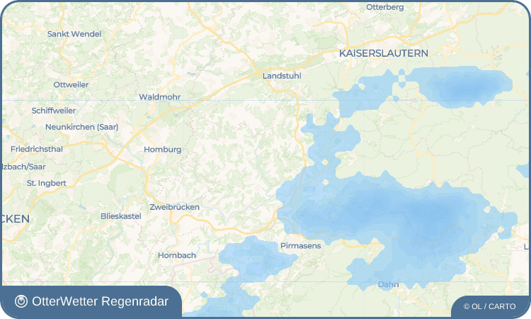 OtterWetter Regenradar-Widget Herschberg