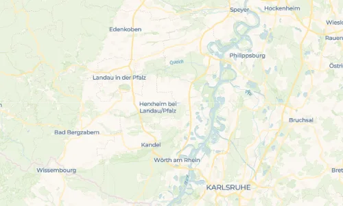 Regenradar Herxheimweyher: aktuelle Niederschläge in Herxheimweyher und Umgebung, Stand 27. Oktober 2026 um 16:25 Uhr