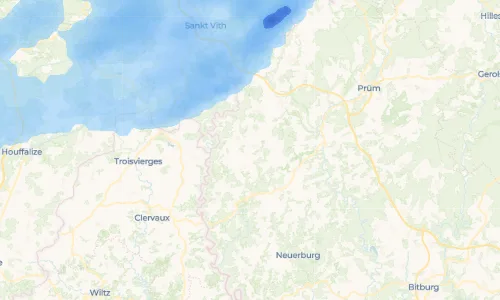 Regenradar Vorschaubild - Aktuelle Niederschläge in Herzfeld und Umgebung