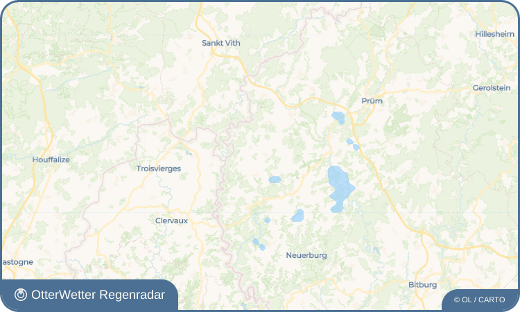 OtterWetter Regenradar-Widget Herzfeld