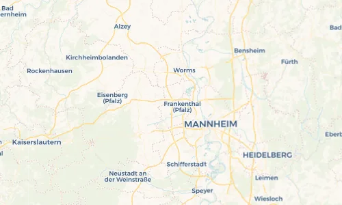 Regenradar Vorschaubild - Aktuelle Niederschläge in Heßheim und Umgebung