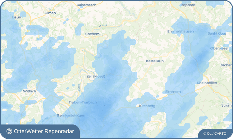 Widget-Vorschau für Hesweiler Wetter-Widget-Vorschau mit Vorhersagedaten für Hesweiler