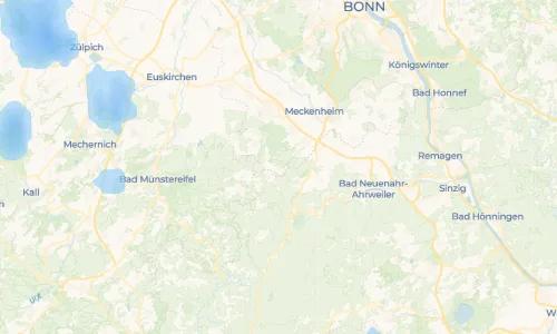 Regenradar Vorschaubild - Aktuelle Niederschläge in Hilberath und Umgebung