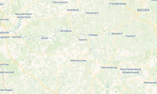 Regenradar Vorschaubild - Aktuelle Niederschläge in Hilgenroth und Umgebung