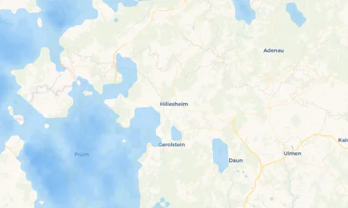 Regenradar Vorschaubild - Aktuelle Niederschläge in Hillesheim und Umgebung