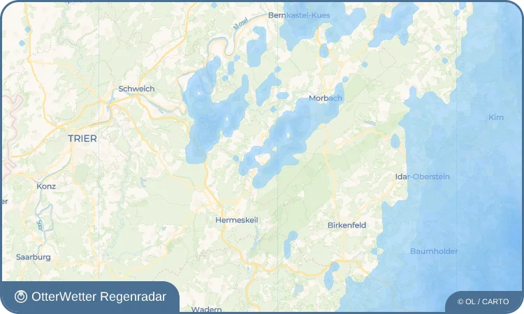 Widget-Vorschau für Hilscheid Wetter-Widget-Vorschau mit Vorhersagedaten für Hilscheid