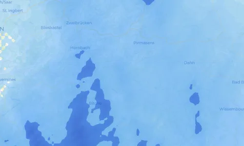 Regenradar Vorschaubild - Aktuelle Niederschläge in Hilst und Umgebung