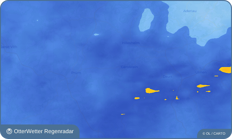 OtterWetter Regenradar-Widget Hinterhausen