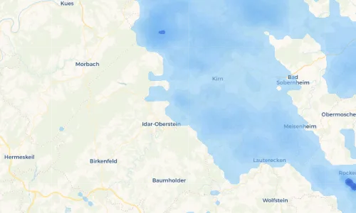 Regenradar Vorschaubild - Aktuelle Niederschläge in Hintertiefenbach und Umgebung