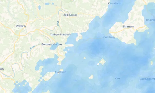 Regenradar Vorschaubild - Aktuelle Niederschläge in Hirschfeld (Bahnhof) und Umgebung