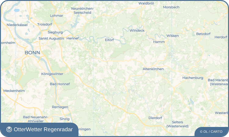 OtterWetter Regenradar-Widget Hirz-Maulsbach