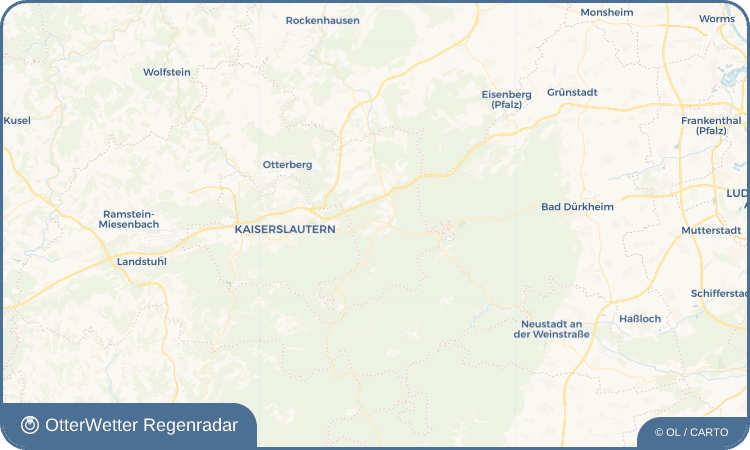 OtterWetter Regenradar-Widget Hochspeyer