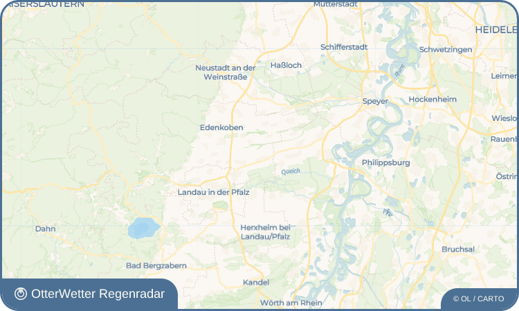 Wetter-Widget-Vorschau mit Vorhersagedaten für Hochstadt