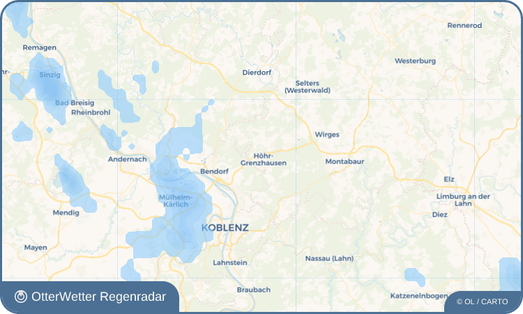 Wetter-Widget-Vorschau mit Vorhersagedaten für Höhr-Grenzhausen