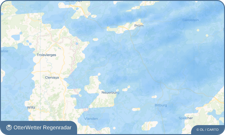 OtterWetter Regenradar-Widget Hölzchen