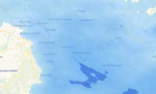 Regenradar Vorschaubild - Aktuelle Niederschläge in Hömberg und Umgebung