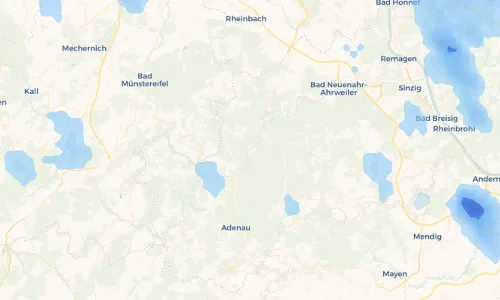 Regenradar Vorschaubild - Aktuelle Niederschläge in Hönningen und Umgebung