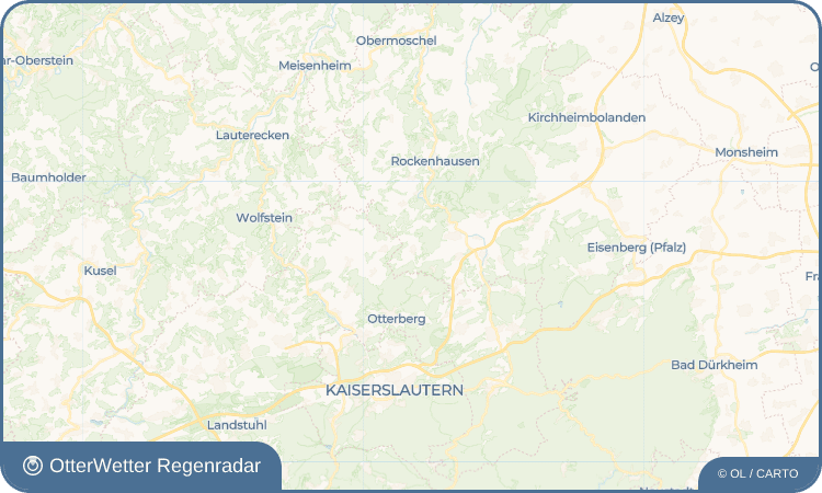 OtterWetter Regenradar-Widget Höringen