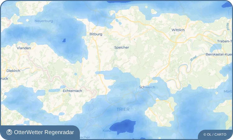 Widget-Vorschau für Hofweiler Wetter-Widget-Vorschau mit Vorhersagedaten für Hofweiler