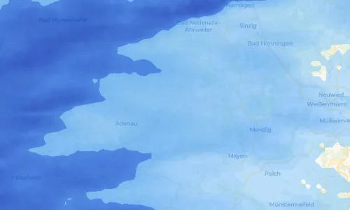 Regenradar Vorschaubild - Aktuelle Niederschläge in Hohenleimbach und Umgebung